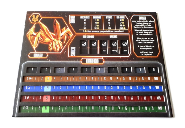 Stellar Leap Araklith player board